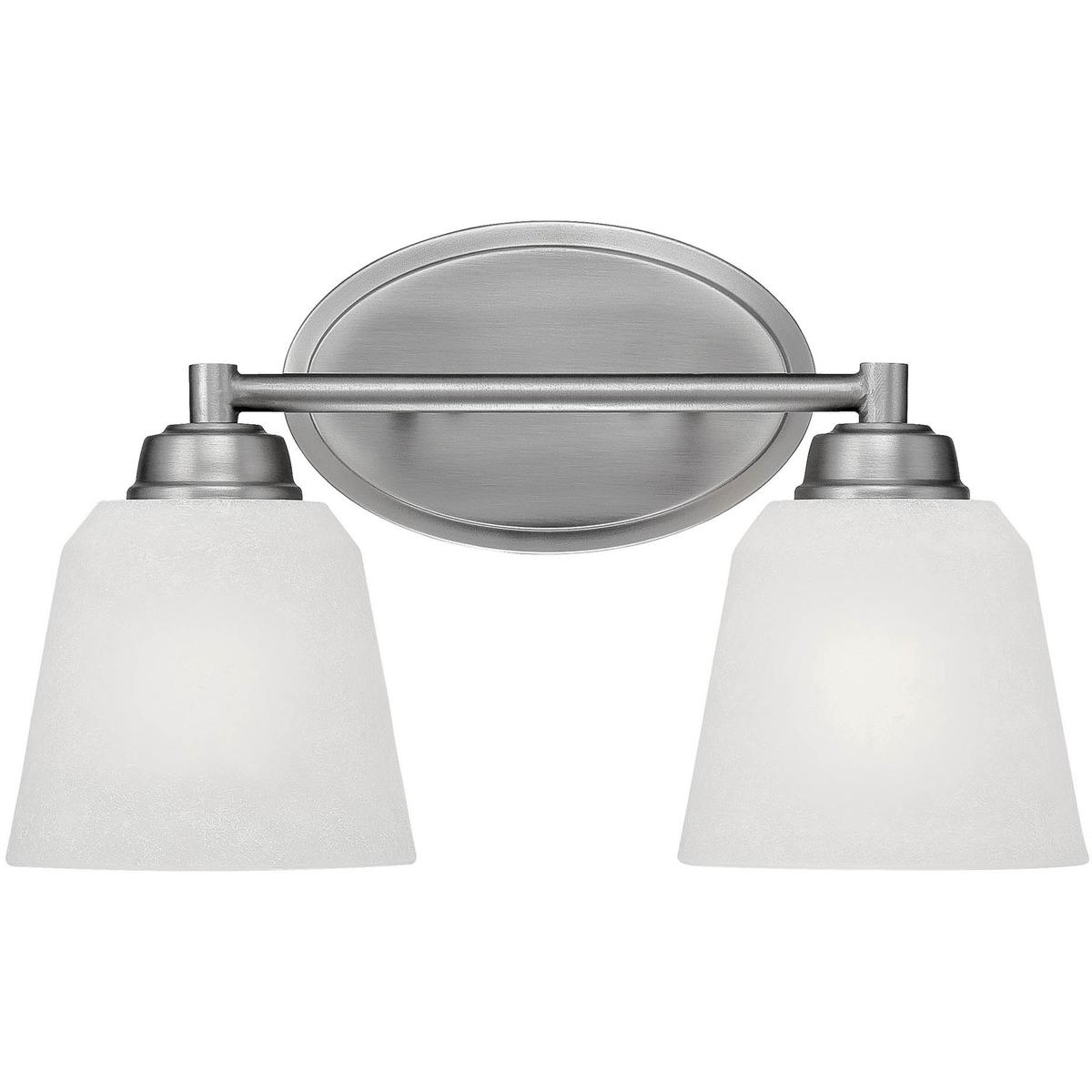 Millennium Lighting 3222-BPW Franklin 2 Light 14 inch Brushed Pewter Vanity Light Wall Light